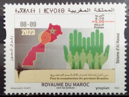 Morocco 2023, Rebuilding Devastated Provinces, MNH Single Stamp - Maroc (1956-...)