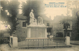 42 - USSON EN FOREZ - MONUMENT ELEVE EN SOUVENIR DE LA GUERRE 1914-18 - Sonstige & Ohne Zuordnung