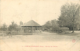 CAMP DE CHAMBARAN - ISERE - QUARTIER DES OFFICIERS - Casernes