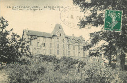 42 - MONT PILAT - LE GRAND HOTEL - STATION CLIMATERIQUE - CACHET HOTEL DE ... - Mont Pilat