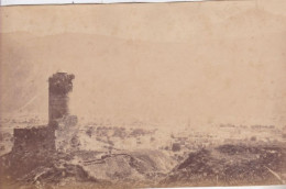 Photo De Particulier 1888  Suisse Martigny Vue Générale Et Château De La Batiaz    Réf 30313 - Luoghi