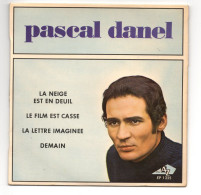 EP 45 TOURS PASCAL DANEL LA NEIGE EST EN DEUIL 1968 FRANCE Disc'Az ‎ EP 1225 - Otros - Canción Francesa