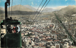 38 - GRENOBLE - TELEPHERIQUE DE LA BASTILLE - PERSPECTIVE SUR LA VILLE - Edition D'Art André - Grenoble