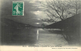 88 - GERARDMER - COUCHER DE SOLEIL SUR LE LAC - Edition A. Largeron - 70 B - Gerardmer