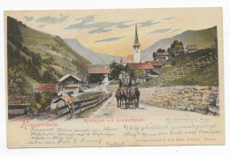 Heimat Uri: Klausenroute, Spiringen Mit Klausenpost Um 1901 - Spiringen