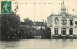 95 - ENGHIEN LES BAINS - LES BORDS DU LAC ET LE CASINO - E.M. - Enghien Les Bains