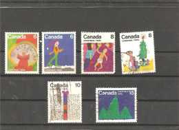 Used Stamps Nr.735-740 In Darnell Catalog - Usados