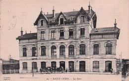 Saint Ouen - La  Gare  -   CPA °J - Saint Ouen