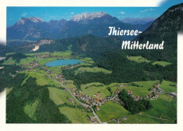 1 AK Österreich / Tirol * Blick Auf Den Ort Thiersee Am Gleichnamigen See - Im Vordergrund Der Ortsteil Mitterland * - Andere & Zonder Classificatie