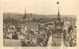 21 -  DIJON - VUE GENERALE DE LA TOUR DES DUCS - LE JACQUEMART - DD - Dijon