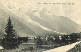 74 - CHAMONIX ET LE MONT BLANC - Chamonix-Mont-Blanc