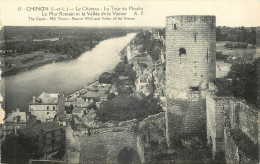 37 - CHINON - LE CHATEAU  - LA TOUR DU MOULIN - Chinon