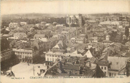 51 - CHALONS SUR MARNE - PANORAMA VERS LA CATHEDRALE PRIS DE NOTRE DAME - LL - Châlons-sur-Marne