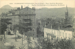 63 - CLERMONT FERRAND -  RUE ANDREE MONNIER - EGLISE ST EUTROPE ET LE QUARTIER ST ALYRE - Clermont Ferrand