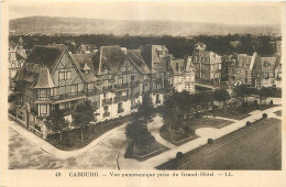 14 - CABOURG - VUE PANORAMIQUE PRISE DU GRAND HOTEL - LL - Cabourg