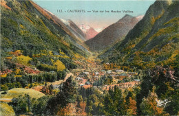 65 - CAUTERETS - VUE SUR LES HAUTES VALLEES - Cauterets