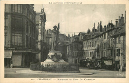 73 - CHAMBERY - MONUMENT ET PLACE DU CENTENAIRE - Chambery