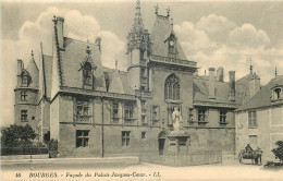 18 - BOURGES -  FACADE DU PALAIS JACQUES COEUR - LL - Bourges