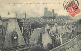 18 - BOURGES -  VUE GENERALE PRISE DU PALAIS JACQUES COEUR - Bourges