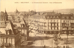 90 - BELFORT -  LE BOULEVARD CARNOT - VUE D'ENSEMBLE - Belfort - Stadt