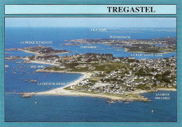 *CPM - 22 - TREGASTEL - Vue Générale - Trégastel