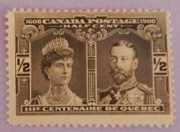 CANADA YT 85 NEUF(*)MNG "PRINCESSE ET PRINCE DE GALLES" ANNÉE 1908 - Nuevos