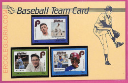 Ag1611 - GRENADA - Postal History - FDC COVER + Stamps On Card - 1988 BASEBALL - Baseball