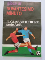 Bo Gioco  Gioca Al Novantesimo Minuto Il Classifichiere Seria A Maradona Pieghe - Libros