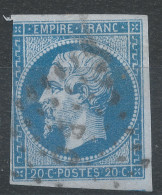 Lot N°83224   N°14A, Oblitéré Losange BC Des Ambulants - 1853-1860 Napoleon III