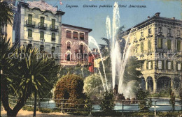 11670155 Lugano TI Giardino Pubblico E Hotel Americana Lugano TI - Sonstige & Ohne Zuordnung