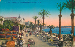 06 - CANNES - PROMENADE SUR LA CROISETTE - R.M. - Cannes