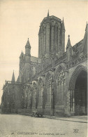 50 -  COUTANCES -  LA CATHEDRALE - COTE NORD  - Coutances