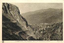 65 - PIERREFITTE - VUE GENERALE - ROUTE DE CAUTERETS ET TUNNEL - Autres & Non Classés