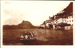 11670081 Gandria Lago Di Lugano Haeuser Am Lago Ruderboot Gandria - Sonstige & Ohne Zuordnung