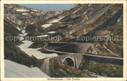 11670080 St Gotthard Strasse Mit Bruecke Valle Tremola St Gotthard - Sonstige & Ohne Zuordnung