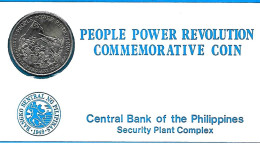 PHILIPPINES  10 PISO People Power Révolution  KM 250   Année  1988 UNC Pochette - Filippijnen