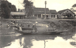 P-24-Mi-Is-899 : CARTE-PHOTO.  LA RIVIERE DES PARFUMS A HUE  1954 - Vietnam