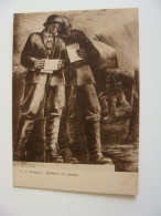 A.G. SANTAGATA - LETTERE AL CAMPO - ASSOC. NAZ. MUTILATI E INVALIDI DI GUERRA FORMATO GRANDE  NOVG IMMAGINE OPACA - Patriotiques