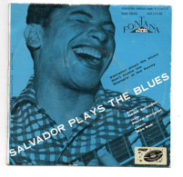 EP 45 TOURS HENRI SALVADOR PLAYS THE BLUES 1956 FRANCE Fontana 460.519 ME - Other - French Music