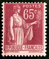 1933 FRANCE N 284 TYPE PAIX - NEUF** - Nuevos