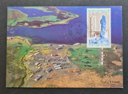 TAAF,  Timbre Numéro 96 Oblitéré De Kerguelen Le 20/8/1985. - Storia Postale