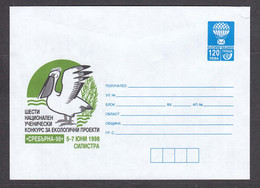 PS 1312/1998 - Mint, Competition For Environmental Projects "Srebarna'98", Silistra, Post. Stationery - Bulgaria - Covers