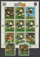 Paraguay 1981 Football Soccer World Cup Sheetlet + 2 Stamps MNH - 1982 – Espagne