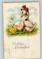 12109407 - Ostern  Vermenschlichte Ente Mit - Pâques