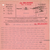 BELGIQUE      Télégramme De1939    Dont Le Texte Semble Codé   A Voir - Telegramas