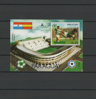 Paraguay 1981 Football Soccer World Cup S/s With "A" Number MNH - 1982 – Espagne