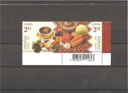 MNH Stamps Nr.719-720 In MICHEL Catalog - Ucrania