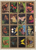 Umm Al Qiwain 1972, Butterflies, Sheetlet IMPERFORATED - Umm Al-Qaiwain