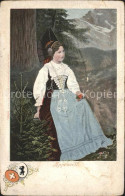 11669761 Appenzell IR Frau In Tracht Appenzell - Autres & Non Classés