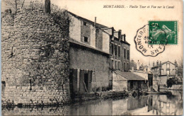 45 MONTARGIS - Vieille Tour Et Vue Sur Le Canal - Montargis